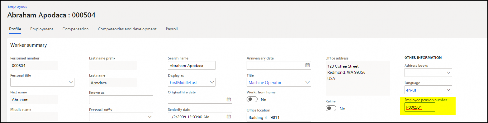 How to Create a Custom Field in D365 HR - FourVision