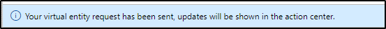 Go to System Administration > Links > Integrations > Dataverse configuration Select the entity from the list and click on Generate/refresh button notification