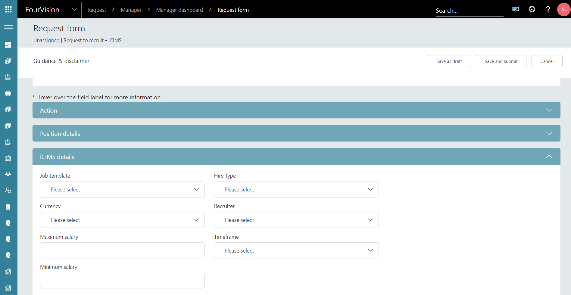 Request-Form-for-Job-Requisition-iCIMS-Dynamics365-HCM-connector-FourVision